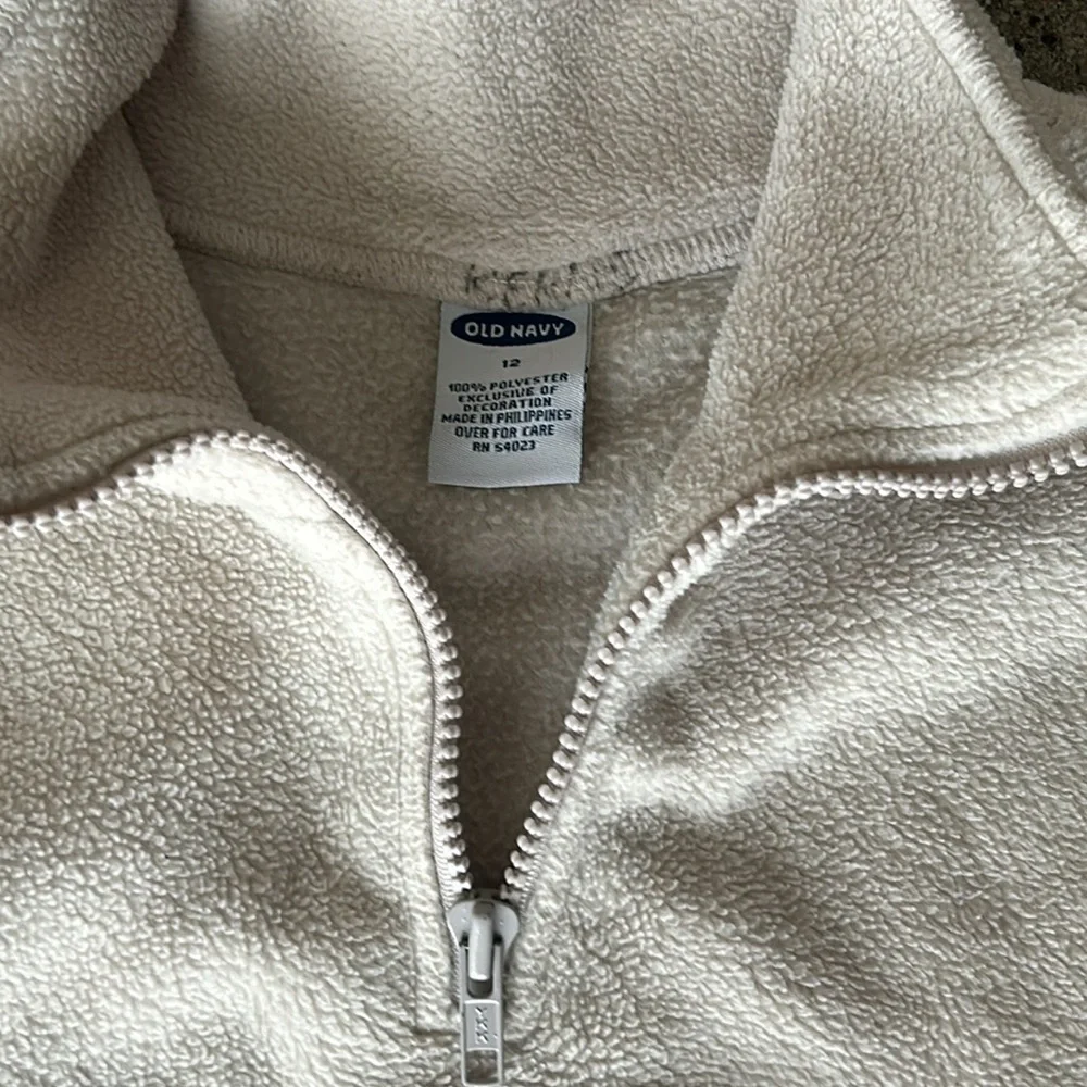 Kids Old Navy Half Zip Up Jacket